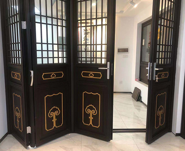 76系列復古重型折疊門